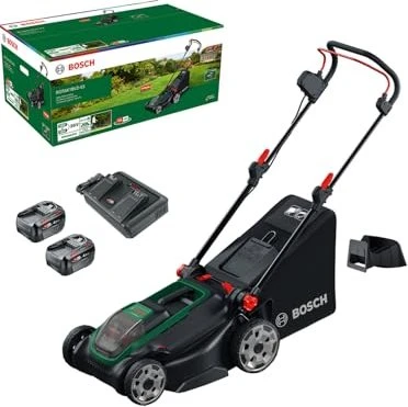Bosch DIY ROTAK18V2-43 Akku-Rasenmäher inkl. Akku 4.0Ah für 335€ (-9%)