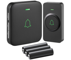 AVANTEK BA-11 kabellose Funkklingel (Batteriebetrieb, bis zu 400m) für 18€ (-26%)