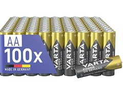 100x VARTA Batterien AA (Power on Demand) für 30€ (-24%)