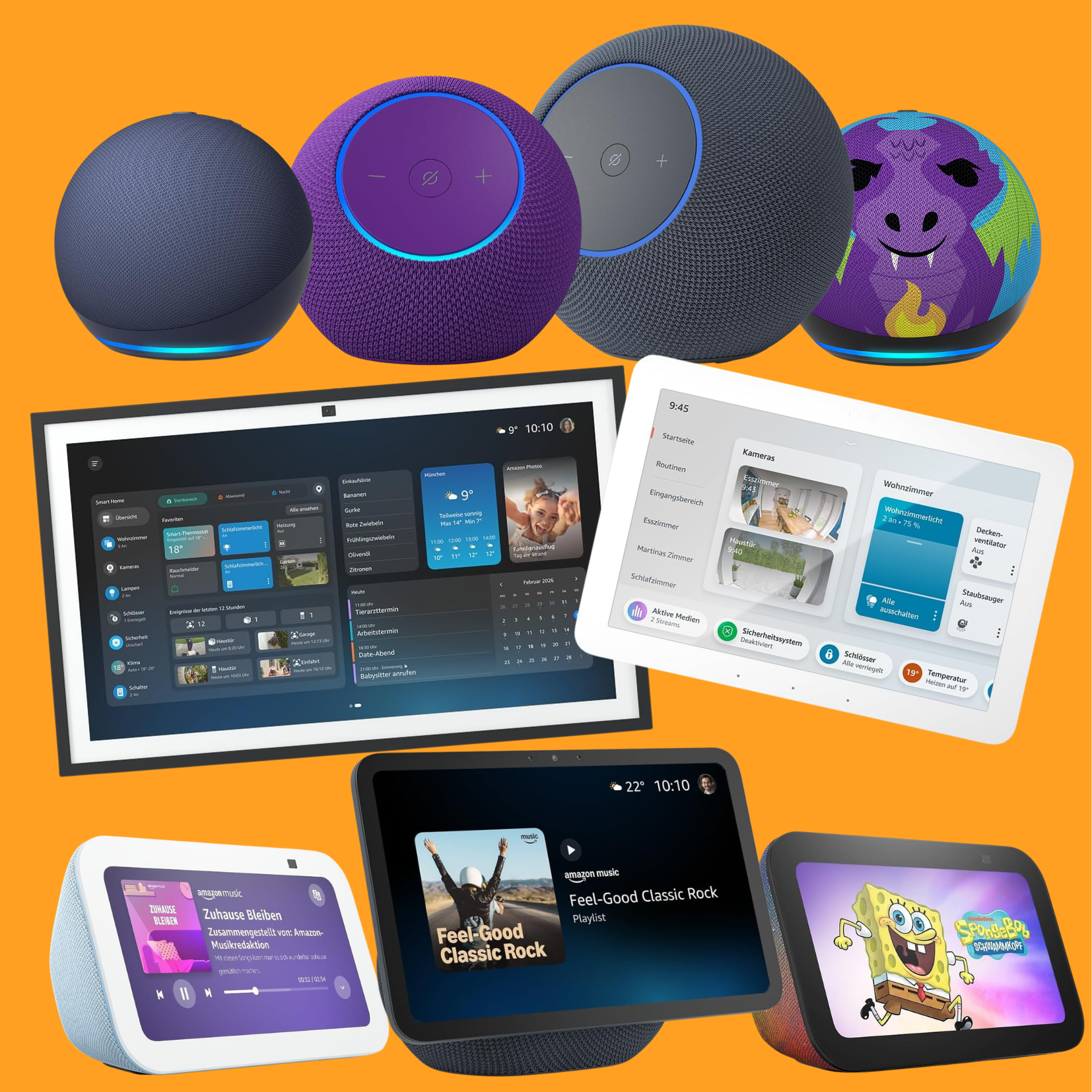 [Amazon Days] Echo Dot, Echo Show & Co. einzeln im Sale | Sammeldeal z.B. Echo Dot , Echo Hub für 30€ (-50%)