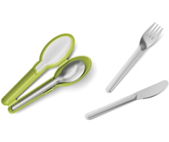 Emsa Clip & Go Besteckset 3-teilig inkl. Etui für 10€ (-29%)