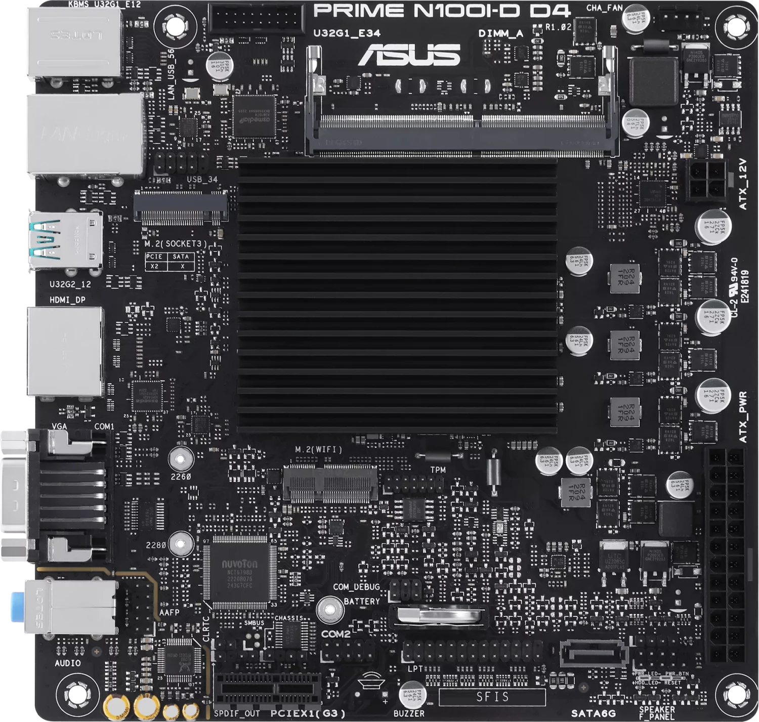 ASUS Prime N100I-D D4 für 113€ (-5%)