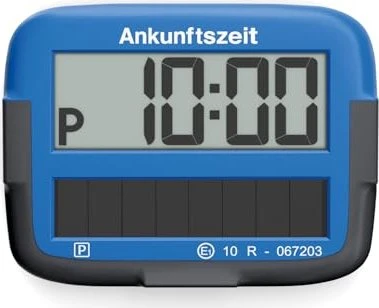 Needit Park Micro Solar Parkscheibe blau/schwarz für 24€ (-19%)