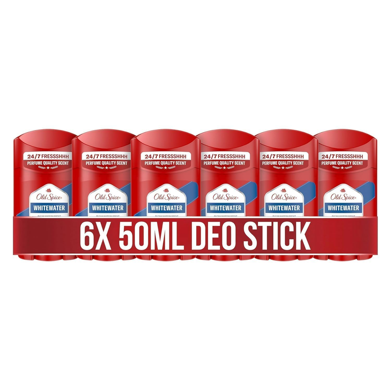 Old Spice Whitewater Deostick für Männer, 6×50 ml, 24/7 Früher Day – Spar Abo für 13€ (-42%)