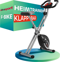 Ultrasport Heimtrainer Fahrrad (klappbar, 8 Stufen, LCD-Display) für 100€ (-21%)