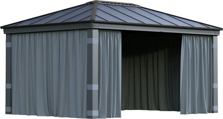 Palram Dallas 360x500cm Pavillon Vorhang-Set für 262€ (-11%)