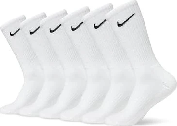 Nike Everyday Cushioned Crew Socken weiß, 6 Paare für 19€ (-7%)