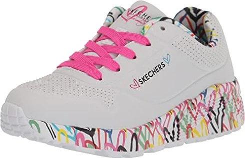 Skechers Uno Lite Lovely Luv weiß (Junior) für 31€ (-20%)