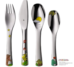 WMF Janosch Kinderbesteck-Set (4-teilig) für 19€ (-17%)