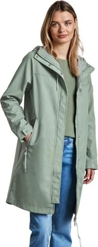 Street One Parka mit Kapuze Mantel mint green (Damen) für 46€ (-34%)