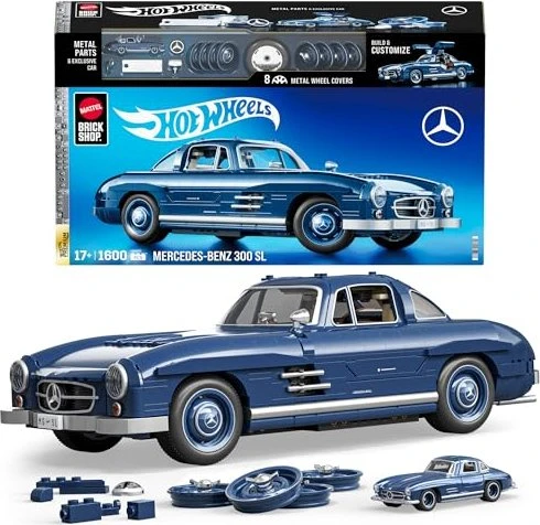 Mattel Mega Bloks Hot Wheels Mercedes-Benz 300SL für 95€ (-15%)