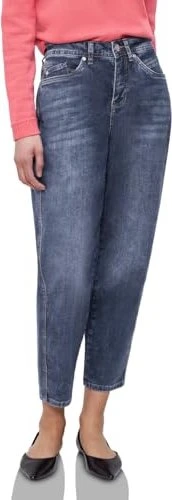 Street One Karlie Barrel Leg Jeans medium blue washed (Damen) für 45€ (-8%)