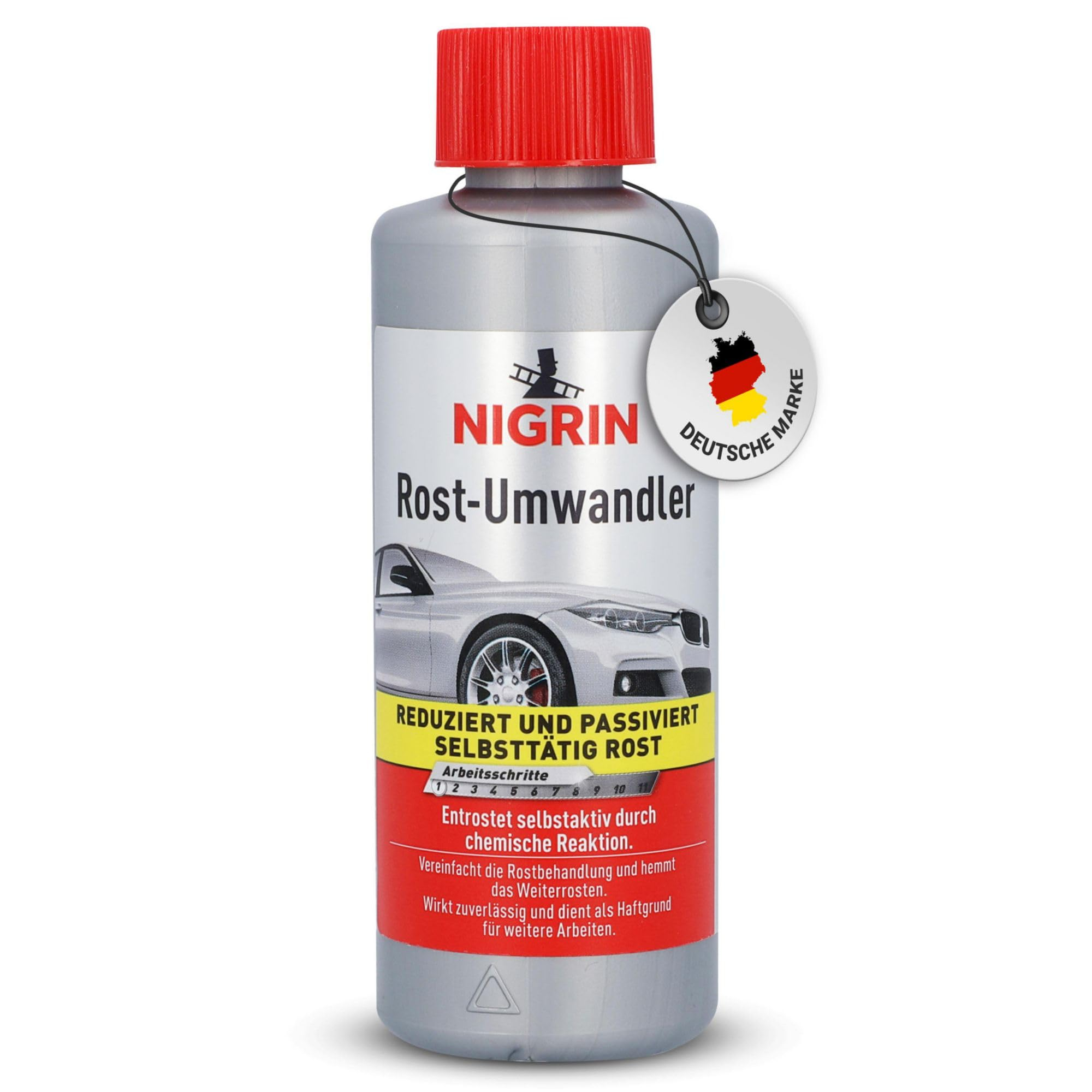 NIGRIN Rostumwandler, 200 ml, rostlösend, Rostentferner, hemmt das Weiterrosten, entrostet selbstaktiv für 3€ (-28%)
