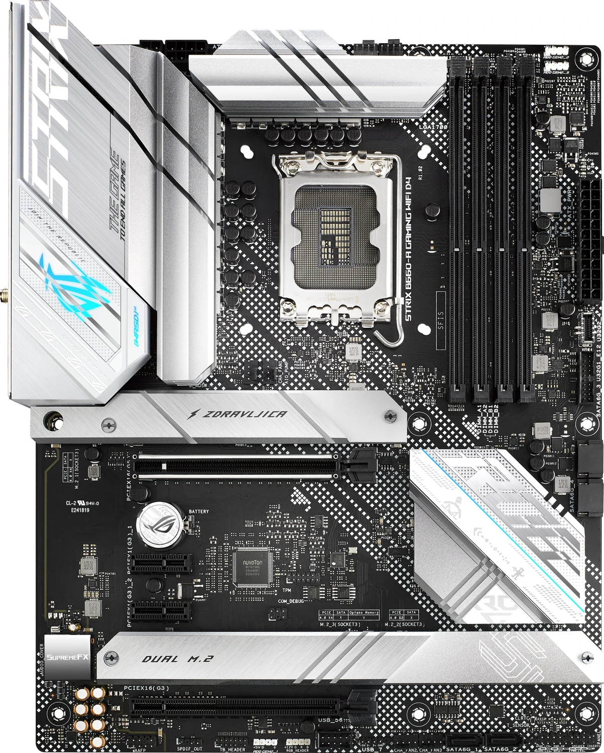 ASUS ROG Strix B660-A Gaming WIFI D4 (Intel 1700) für 194€ (-15%)