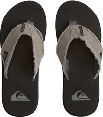 Quiksilver Monkey Abyss Herren Zehentrenner (Canvas, Gummisohle) für 12€ (-40%)