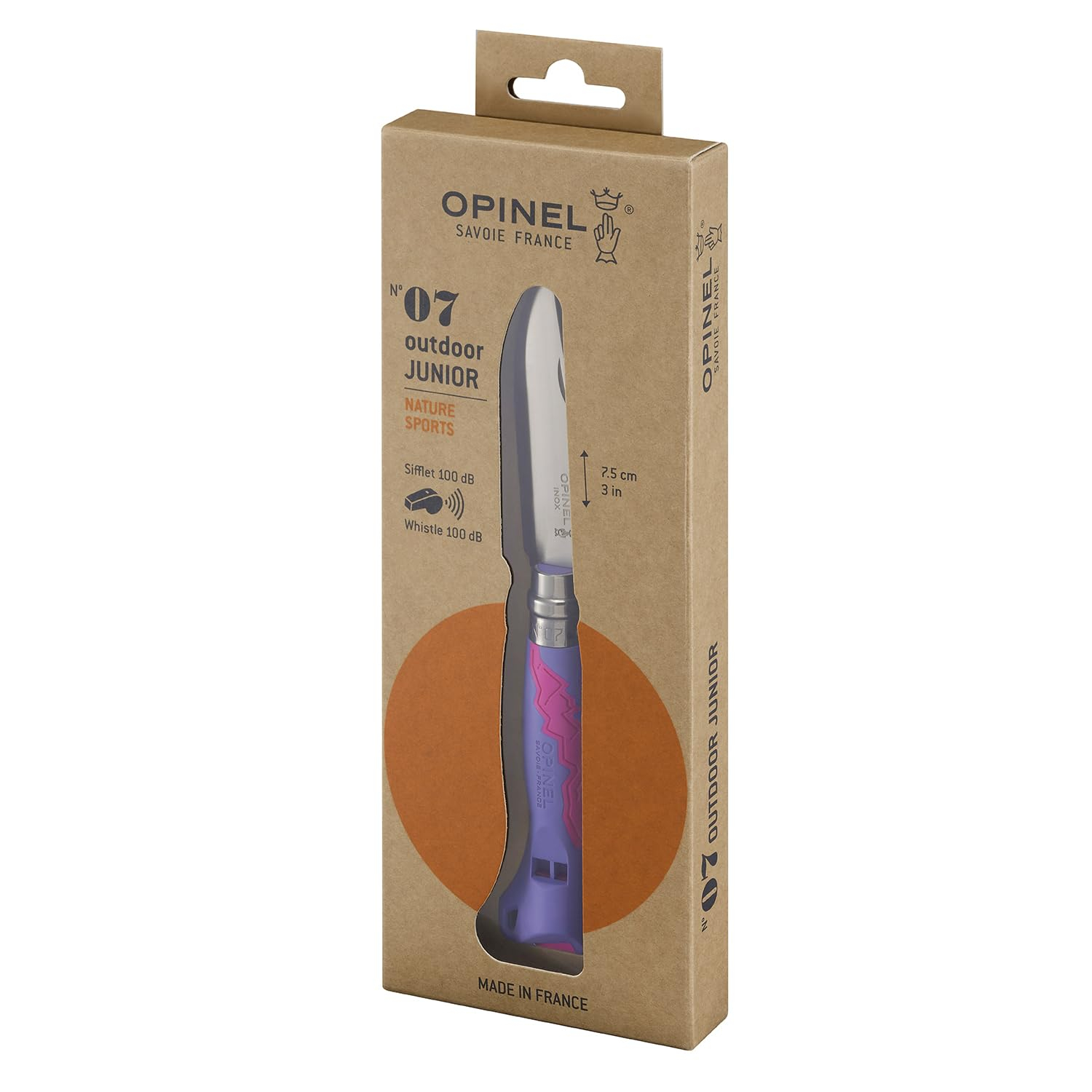 Opinel Kindermesser No7 Outdoor Junior violett für 11€ (-31%)