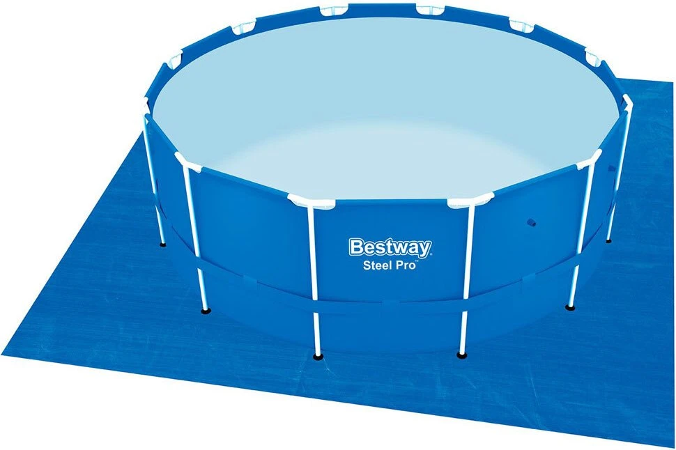 Bestway Bodenschutzplane 396x396cm für 10€ (-17%)