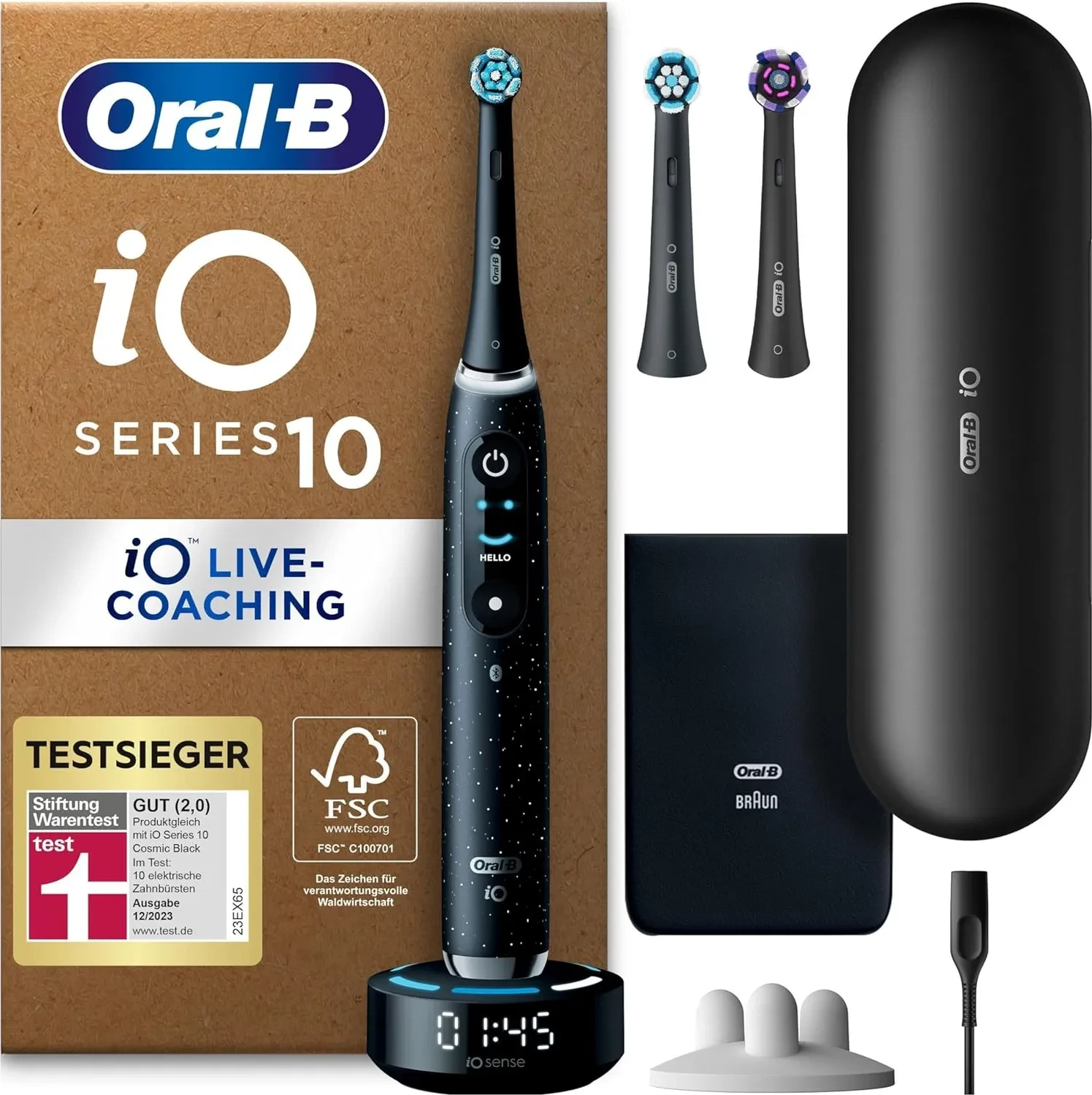 Oral-B iO Series 10 Plus Edition cosmic black für 300€ (-18%)