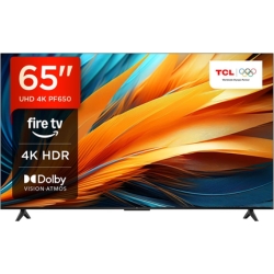 TCL 65PF650 65″ 4K Ultra HD Fire TV (Dolby Vision, Alexa) für 379€ (-16%)