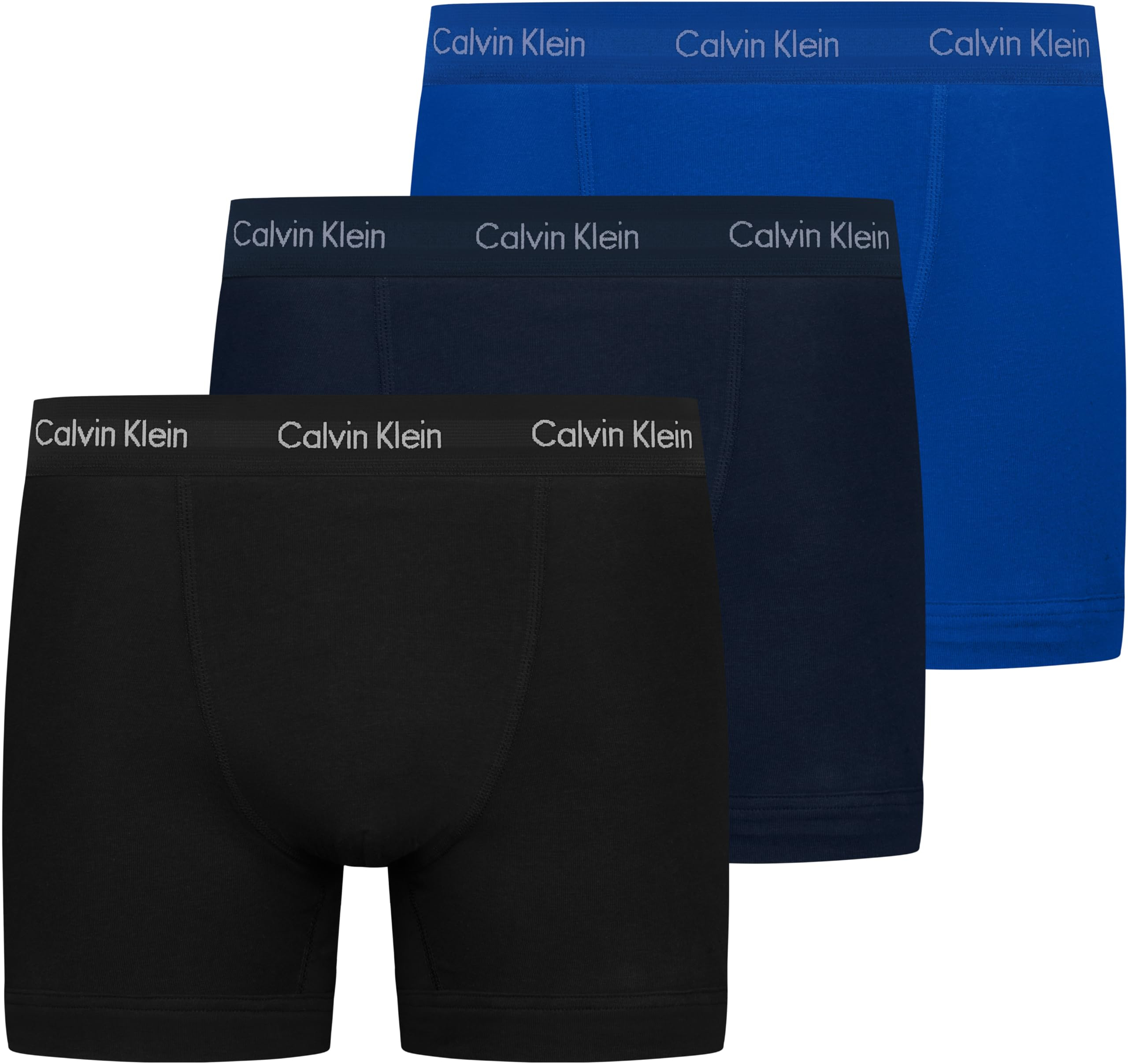 Calvin Klein 3er Pack Boxershorts Multicolor XS-XL für 22€ (-20%)