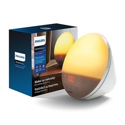 Philips Wake-up Light HF3531/01 (Sonnenaufgang, 7 Klänge, Radio)