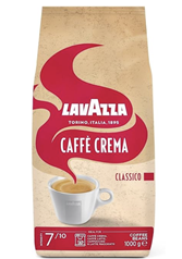 Lavazza Caffè Crema Classico (1 kg Kaffeebohnen, Arabica/Robusta, Intensität 7/10)