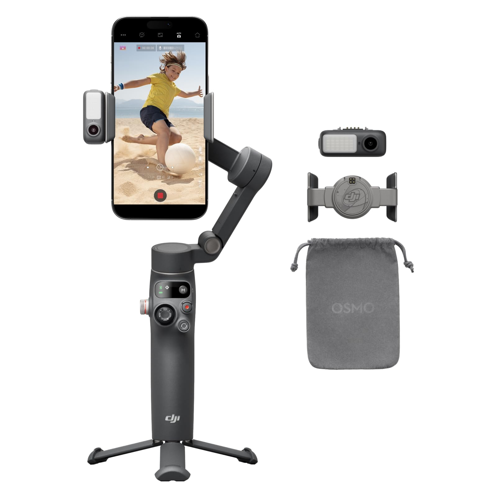 WHD Amazon Warehouse Deals – Zustand: gut – DJI Osmo Mobile 7P Gimbal-Stabilisator für iPhone, Android