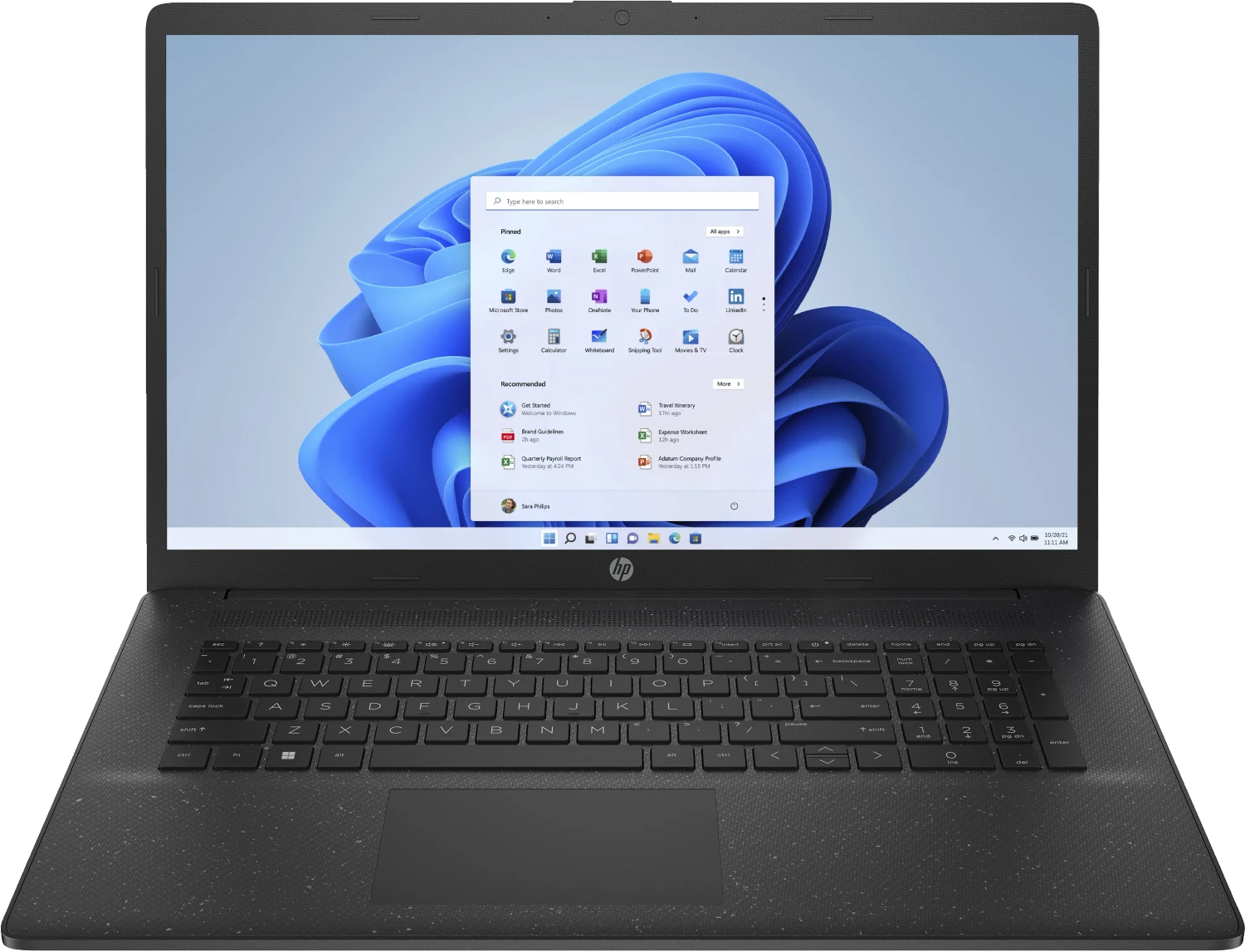 HP Laptop 17-cp2266ng, Jet Black, Ryzen 5 7520U, 8GB RAM, 512GB SSD, DE für 428€ (-19%)