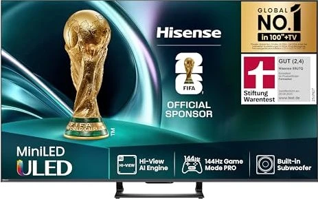 Hisense 55U7Q für 499€ (-5%)
