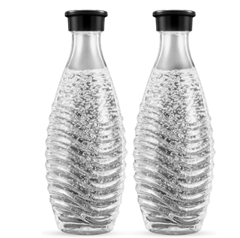 SodaStream CRYSTAL Glaskaraffen 2er-Pack für 11€ (-31%)