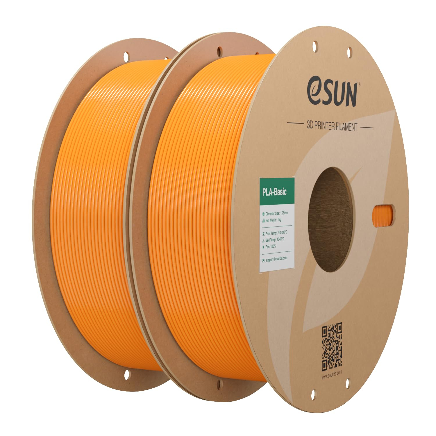 eSUN PLA Filament 1.75mm, PLA Basic 3D Drucker Filament für 13€ (-55%)