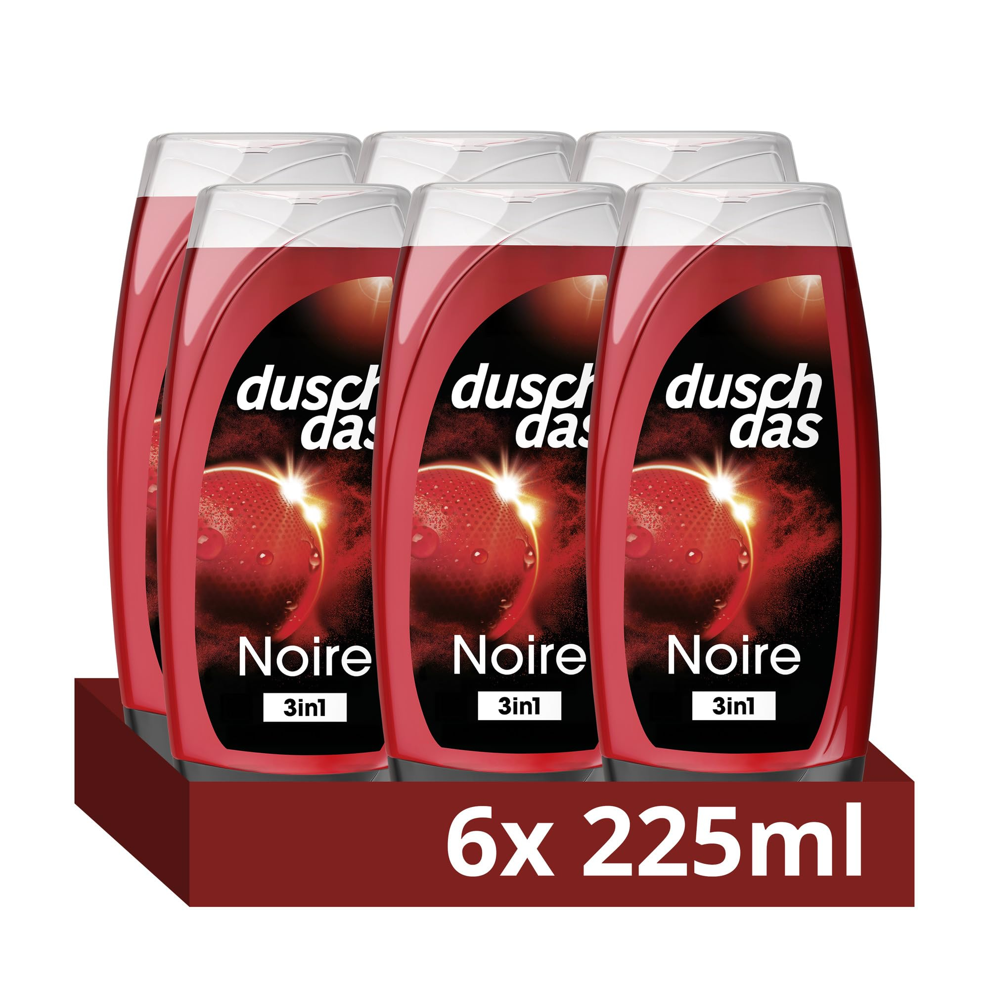 6x Duschdas Duschgel Noire 225 ml für 5€ (-46%)