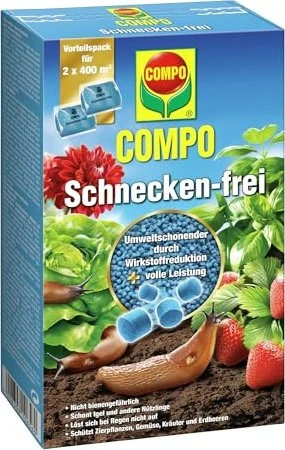 Compo Schnecken-Frei Streugranulat, 400g (2x 200g) für 8€ (-21%)