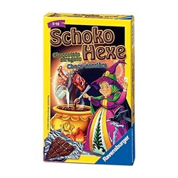 Ravensburger Schoko Hexe Kartenspiel (Mitbringspiel, 2-6 Spieler)