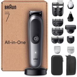 Braun All-in-One Series 7 Multigroom-Set (18-in-1, 120 Min Akku) für 80€ (-33%)