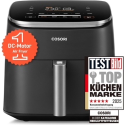 Cosori Turboblaze 6L Airfryer (leiser DC-Motor, 30-230°C) für 110€ (-21%)