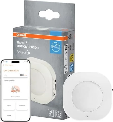 Osram Smart+ WiFi Motion Sensor, weiß für 17€ (-12%)