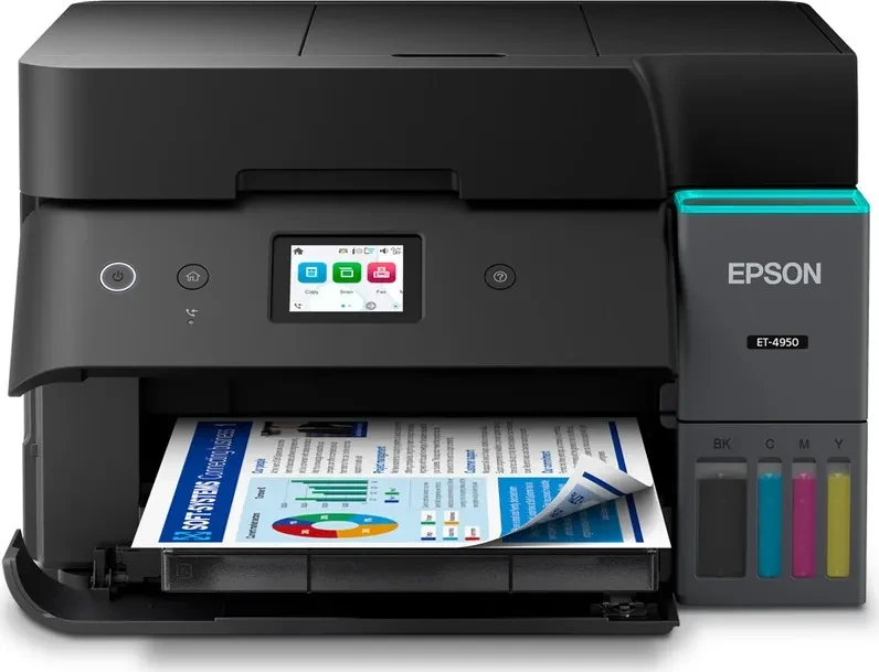 Epson EcoTank ET-4950, Tinte, mehrfarbig für 342€ (-7%)