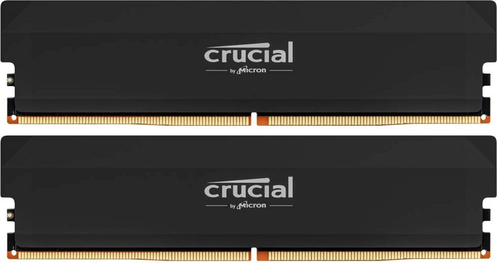 Crucial Pro Overclocking UDIMM 32GB Kit, DDR5-6400, CL32-40-40-103 für 385€ (-5%)