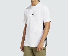 adidas Herren Essentials 3-Streifen T-Shirt für 12€ (-28%)