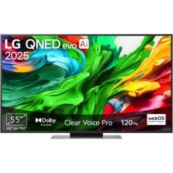 LG 55 Zoll QNED 4K TV (Modell 2025, 120Hz Gaming) für 580€ (-16%)