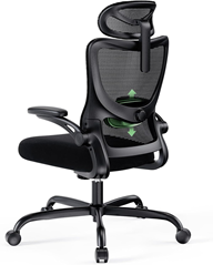 Ergonomischer Marsail Bürostuhl (Lordosenstütze, 3D-Armlehnen)
