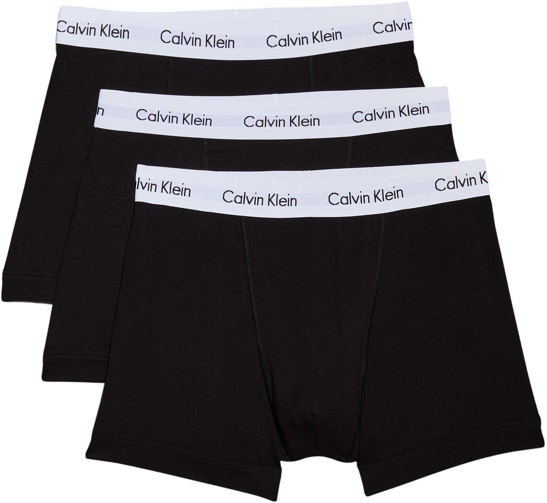 Calvin Klein Herren 3er Pack Boxershorts Trunks Unterwäsche für 27€ (-13%)