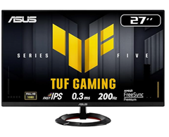 ASUS TUF Gaming VG279Q5R 27″ FHD Monitor (200Hz, 0.3ms, Fast-IPS) für 93€ (-29%)