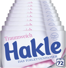 Hakle Traumweich Toilettenpapier 72 Rollen 4-lagig für 30€ (-29%)