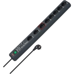 Brennenstuhl Secure-Tec 8-fach Steckdosenleiste (Überspannungsschutz, Main-Follow) für 22€ (-27%)