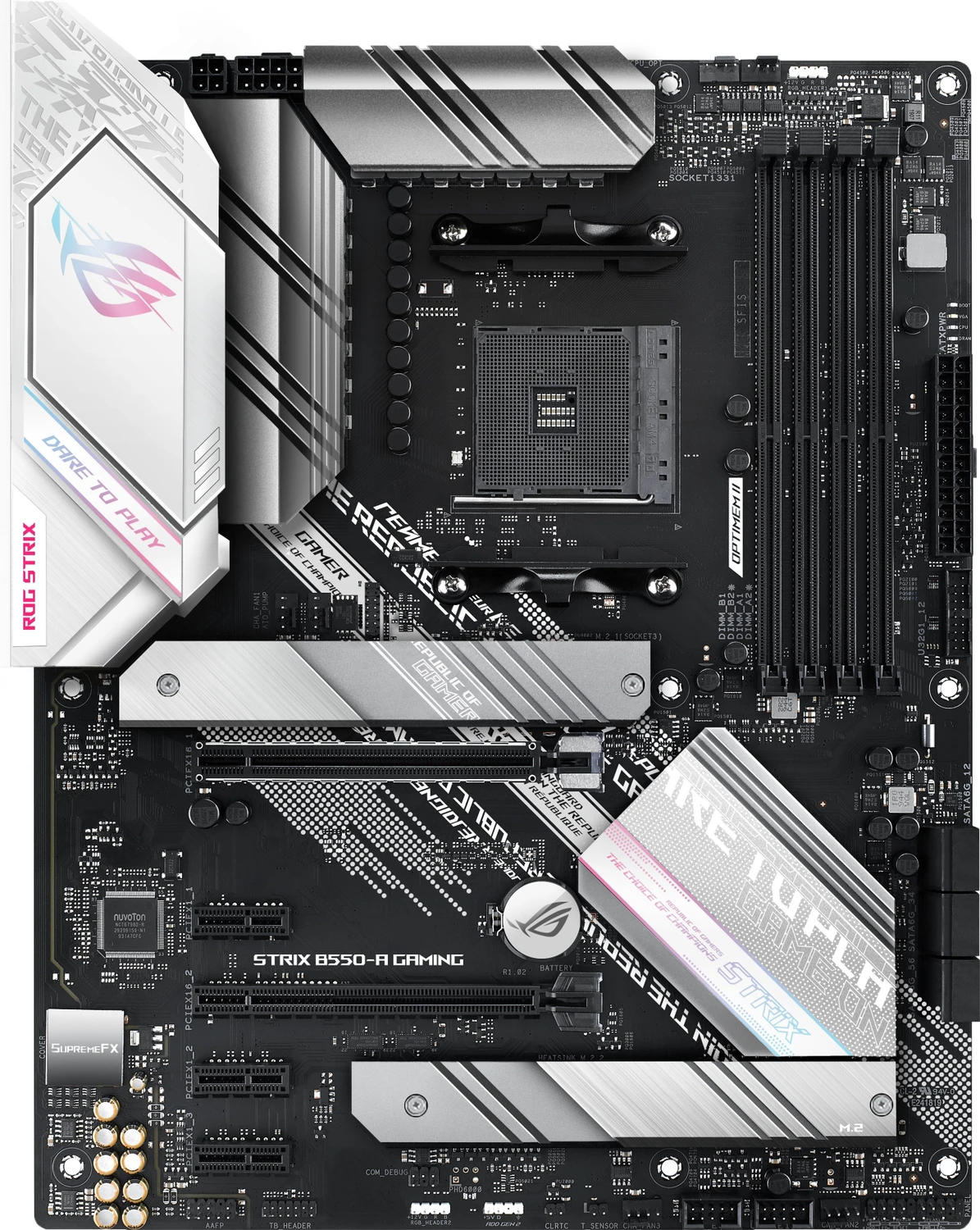 ASUS ROG Strix B550-A Gaming (AMD AM4) für 116€ (-8%)
