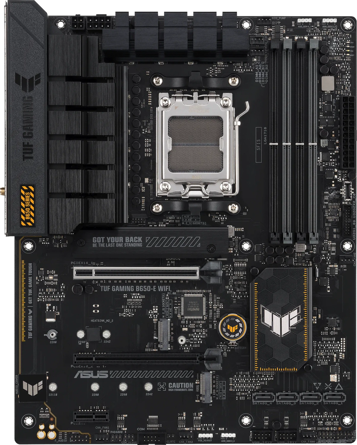 ASUS TUF Gaming B650-E WIFI (AMD AM5) für 116€ (-17%)
