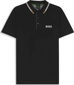 Hugo Boss Paddy Poloshirt kurzarm schwarz (Herren) für 35€ (-11%)