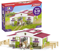 SCHLEICH Horse Club Reiterhof 42344 mit Figuren & Pferden für 80€ (-30%)
